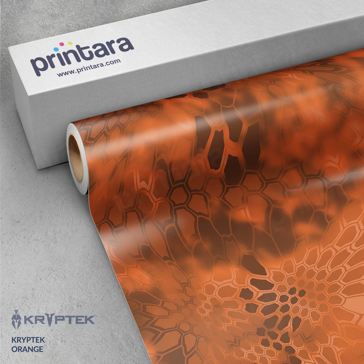 Kryptek Orange Gun Skin Vinyl Wrap