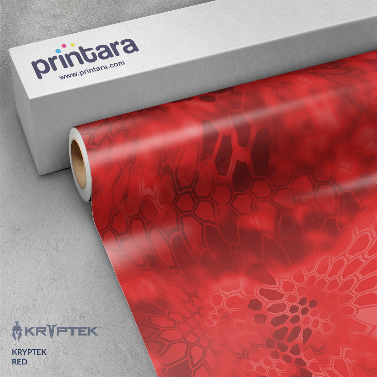 Kryptek Red Gun Skin Vinyl Wrap