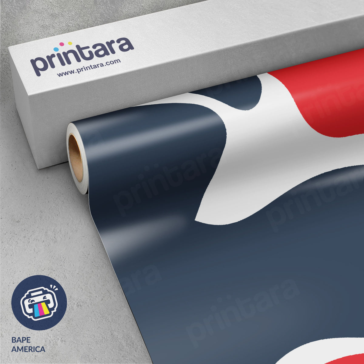 Large Bape America Vinyl Wrap
