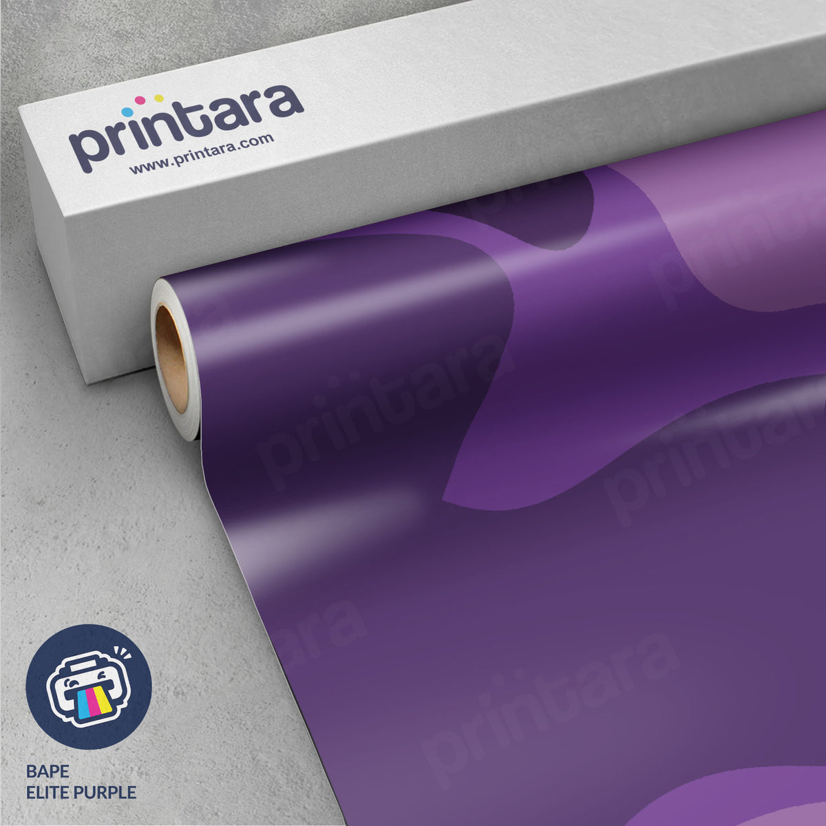 Large Bape Elite Purple Vinyl Wrap