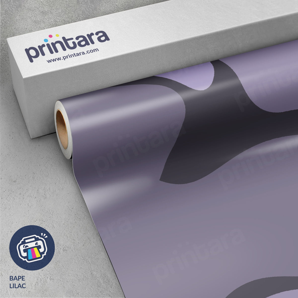 Large Bape Lilac Vinyl Wrap
