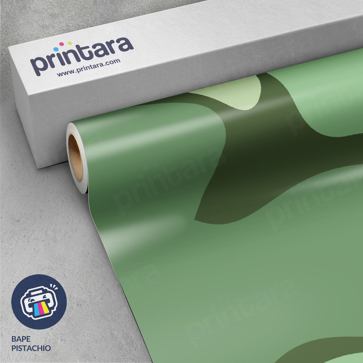 Large Bape Pistachio Vinyl Wrap