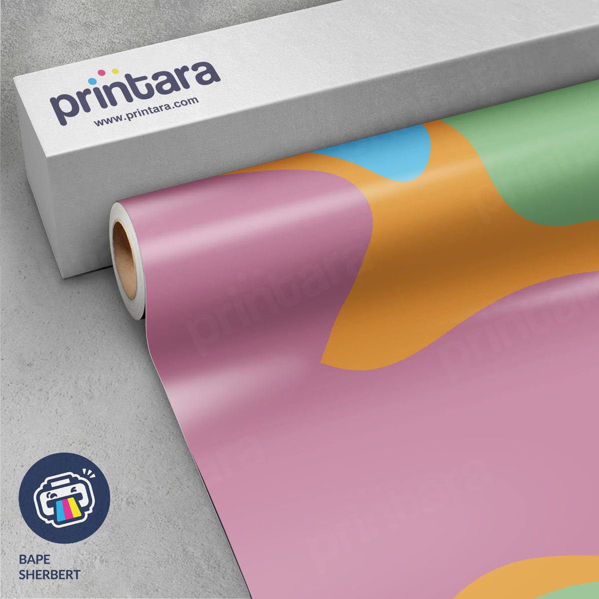 Large Bape Sherbert Vinyl Wrap