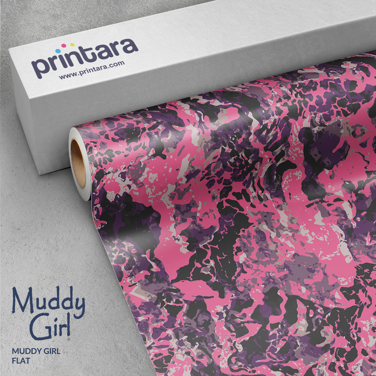Muddy Girl Flat Gun Skin Vinyl Wrap