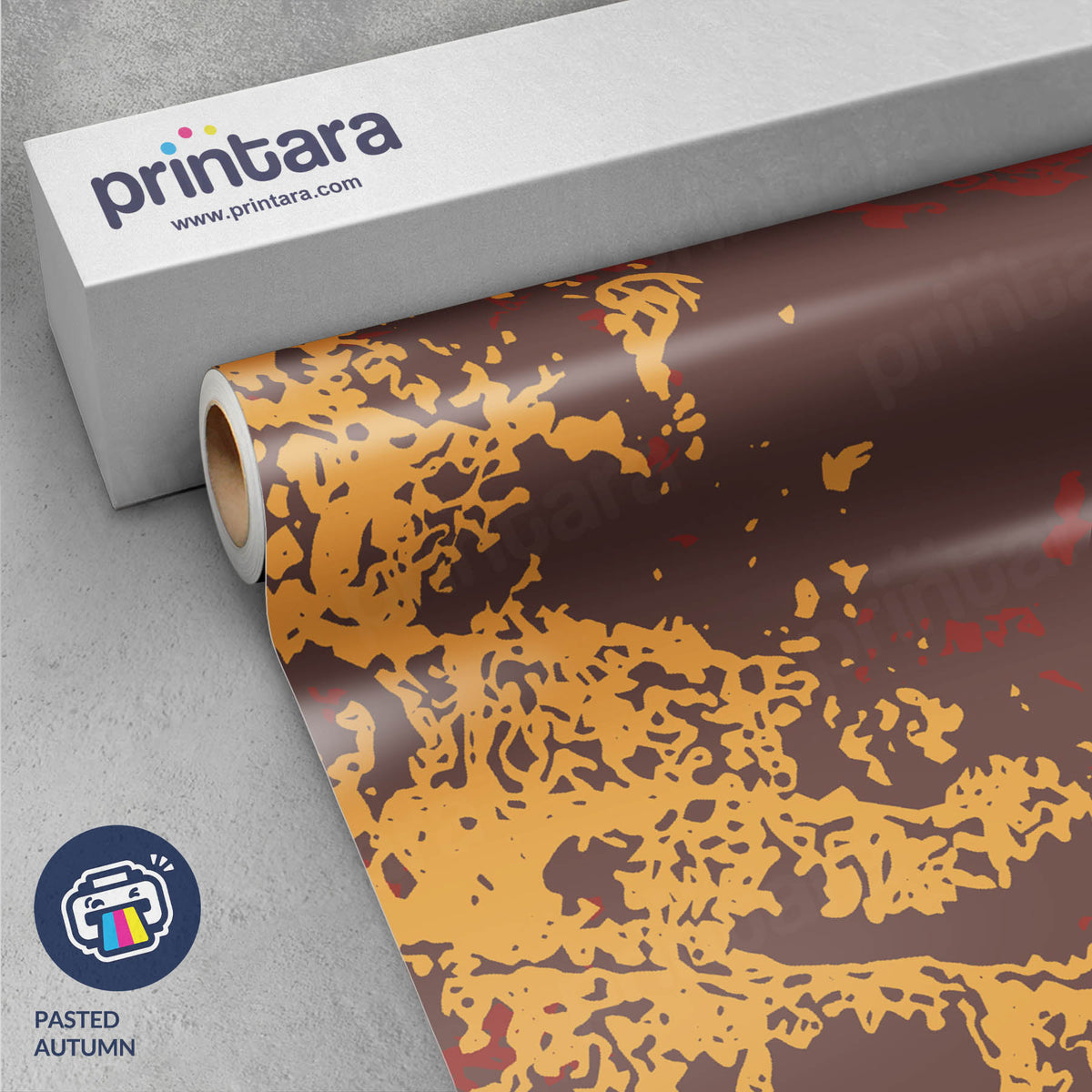Pasted Autumn Gun Skin Vinyl Wrap