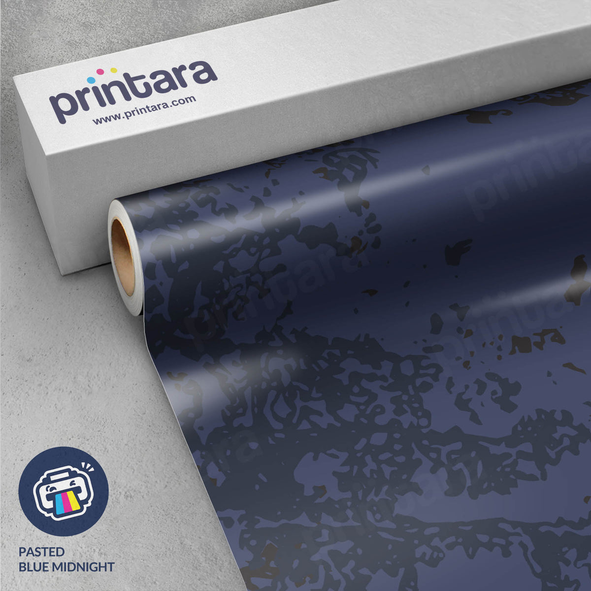 Pasted Blue Midnight Gun Skin Vinyl Wrap