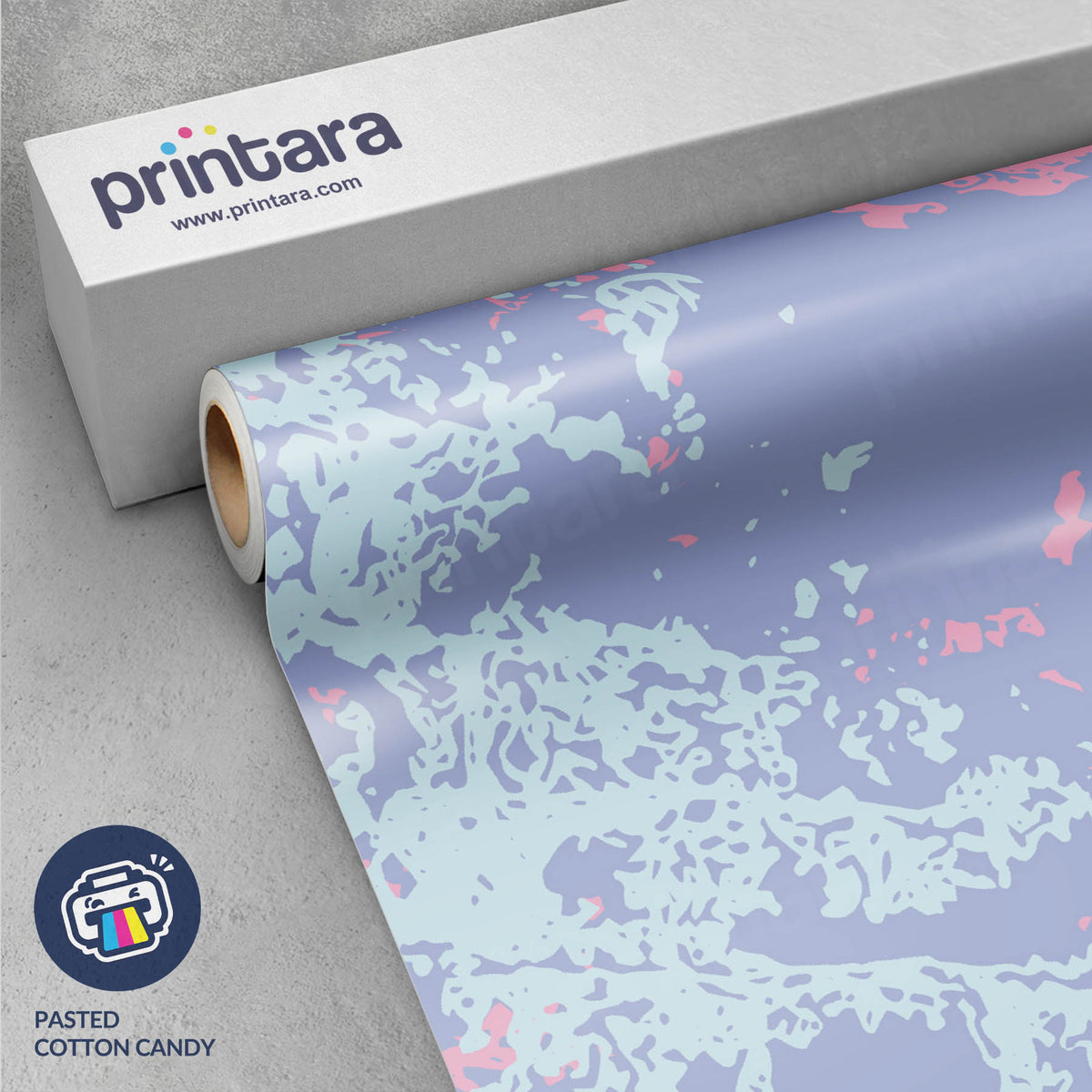 Pasted Cotton Candy Gun Skin Vinyl Wrap