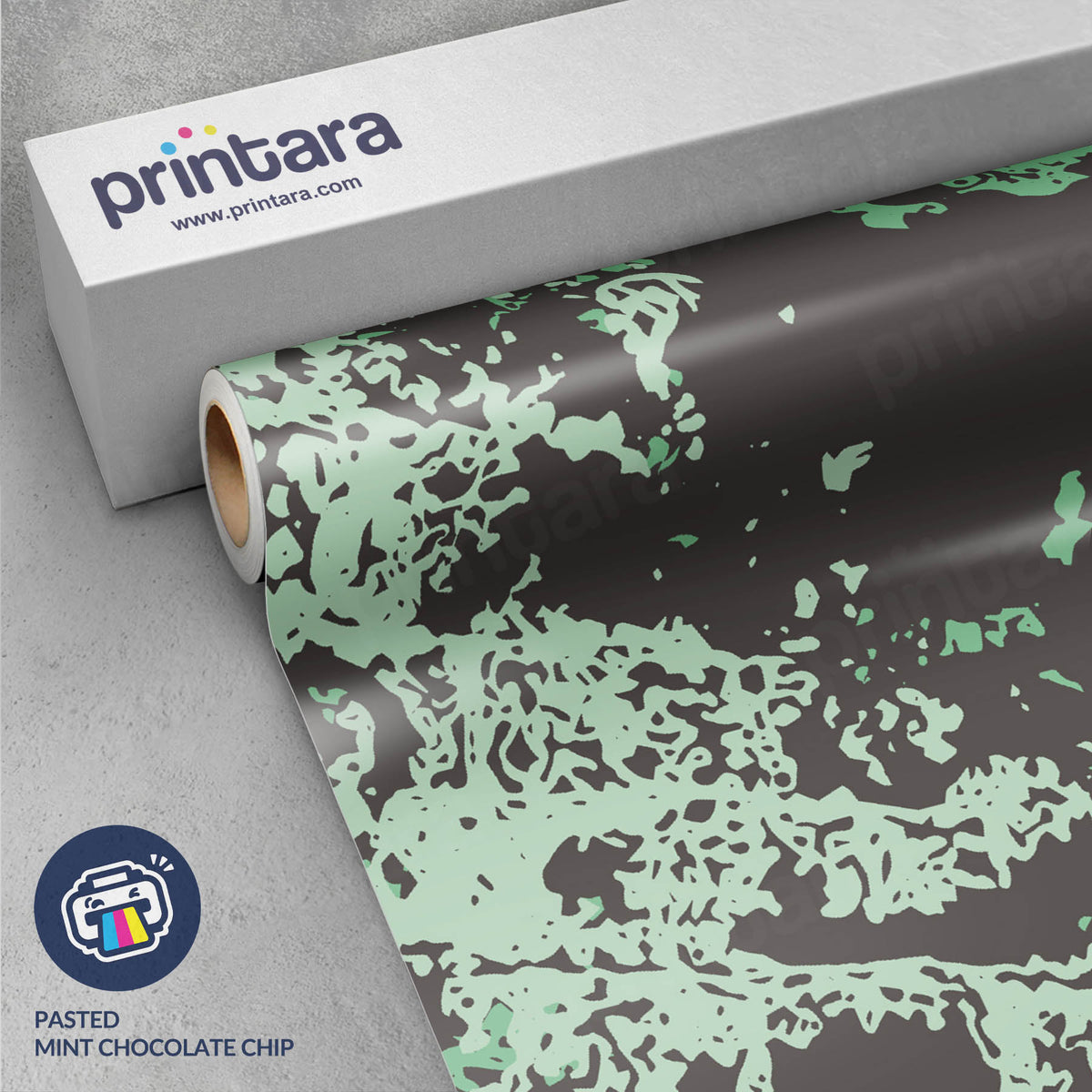Pasted Mint Chocolate Chip Gun Skin Vinyl Wrap