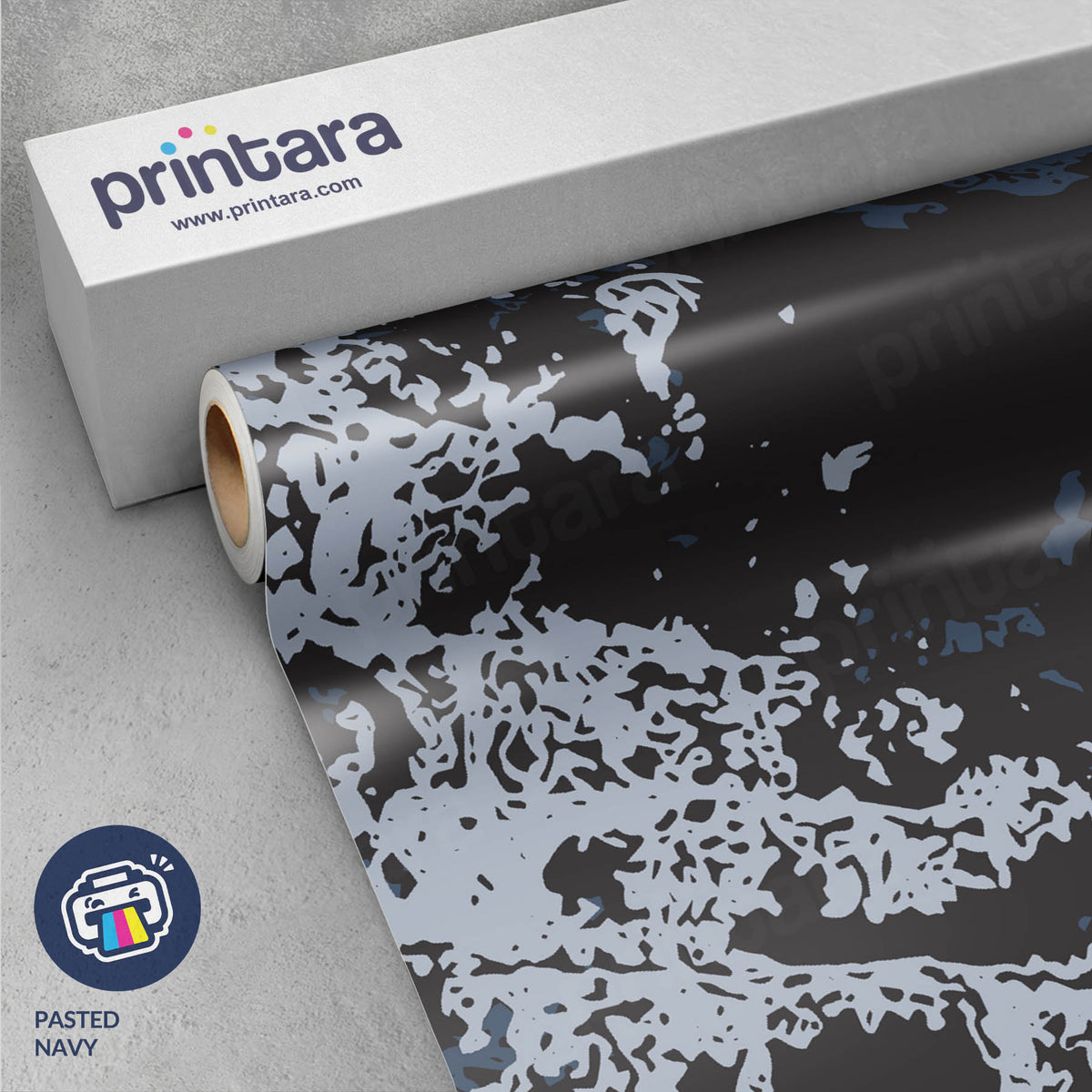 Pasted Navy Gun Skin Vinyl Wrap