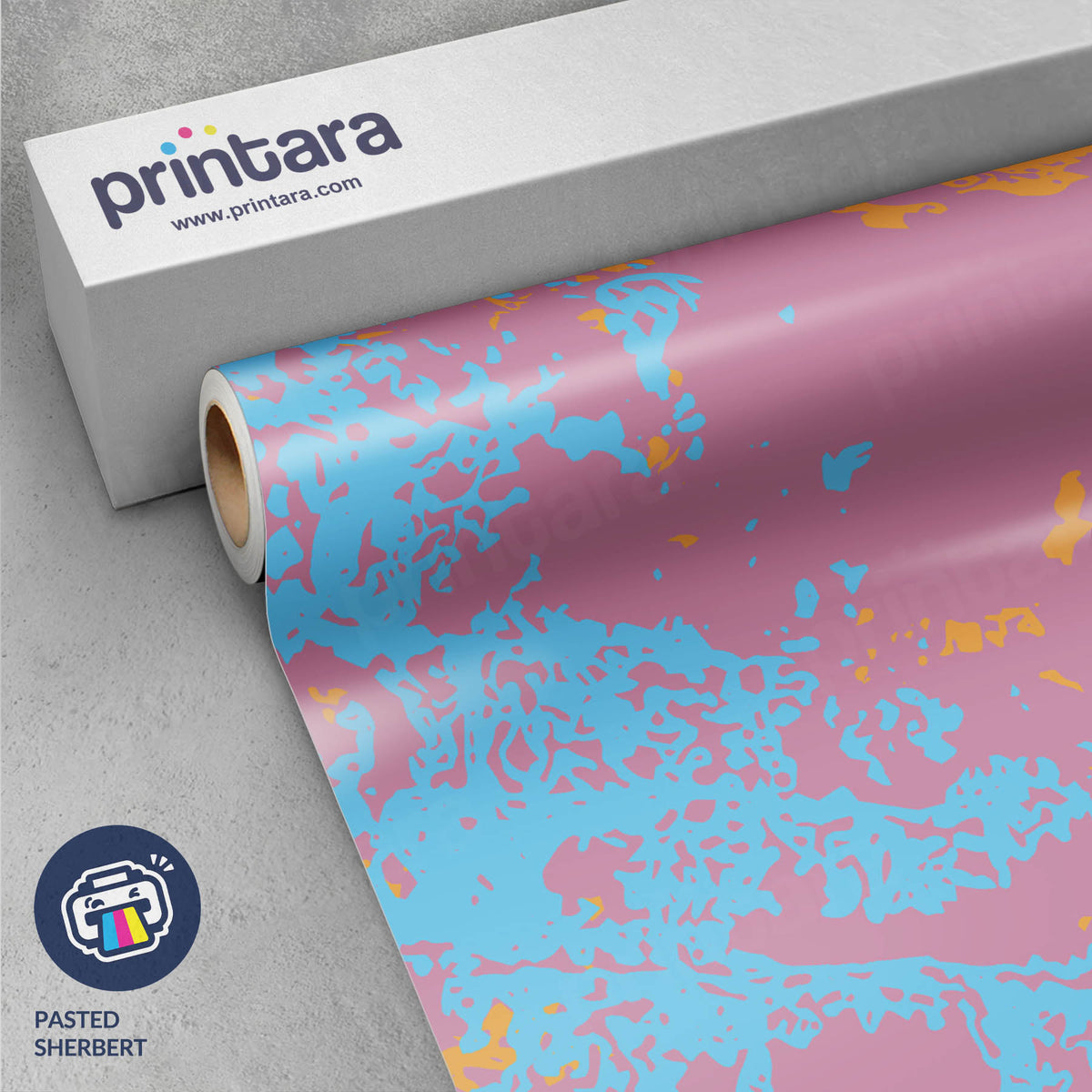 Pasted Sherbert Gun Skin Vinyl Wrap