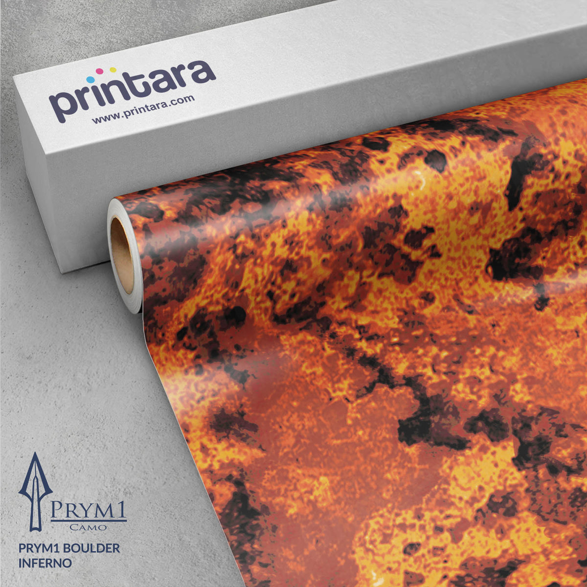 Prym1 Boulder Inferno Gun Skin Vinyl Wrap
