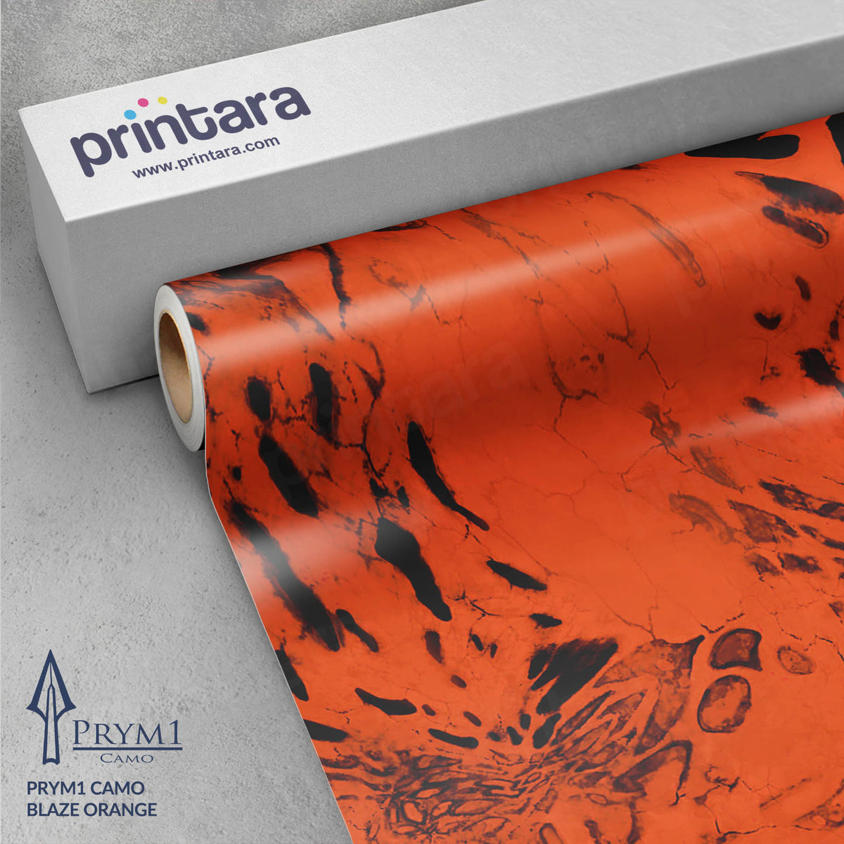Prym1 Camo Blaze Orange Gun Skin Vinyl Wrap