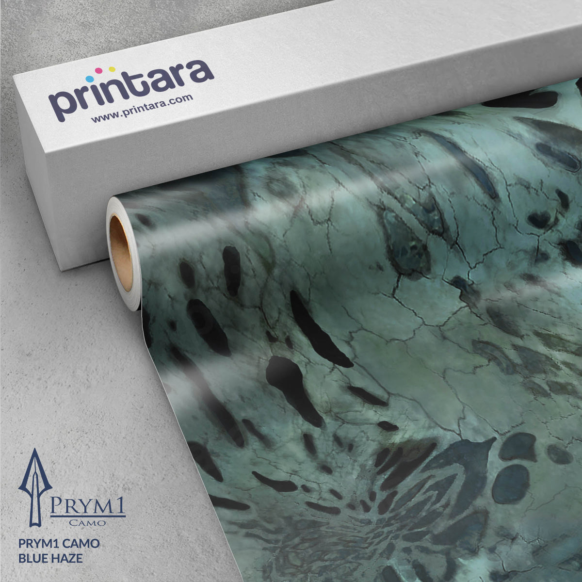 Prym1 Camo Blue Haze Gun Skin Vinyl Wrap