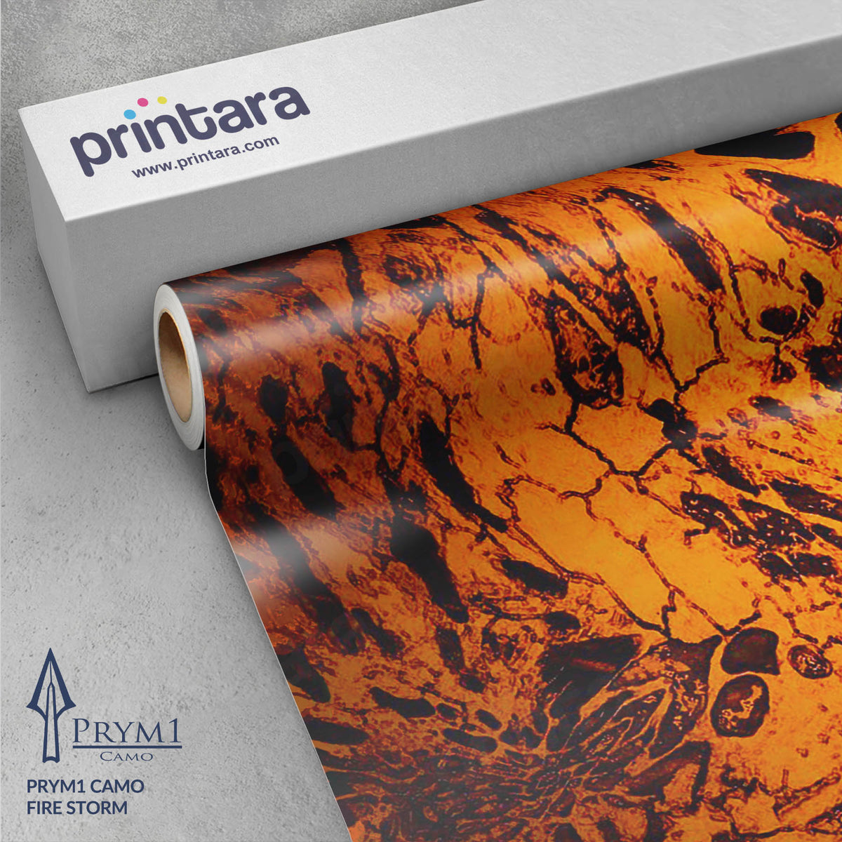 Prym1 Camo Fire Storm Gun Skin Vinyl Wrap