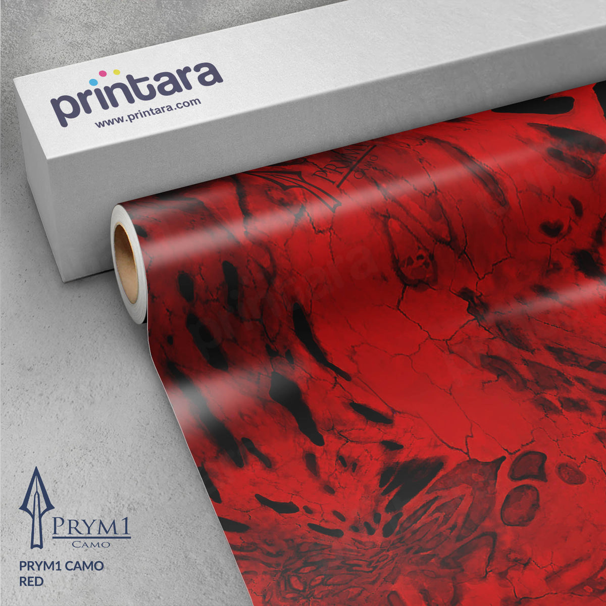 Prym1 Camo Red Gun Skin Vinyl Wrap