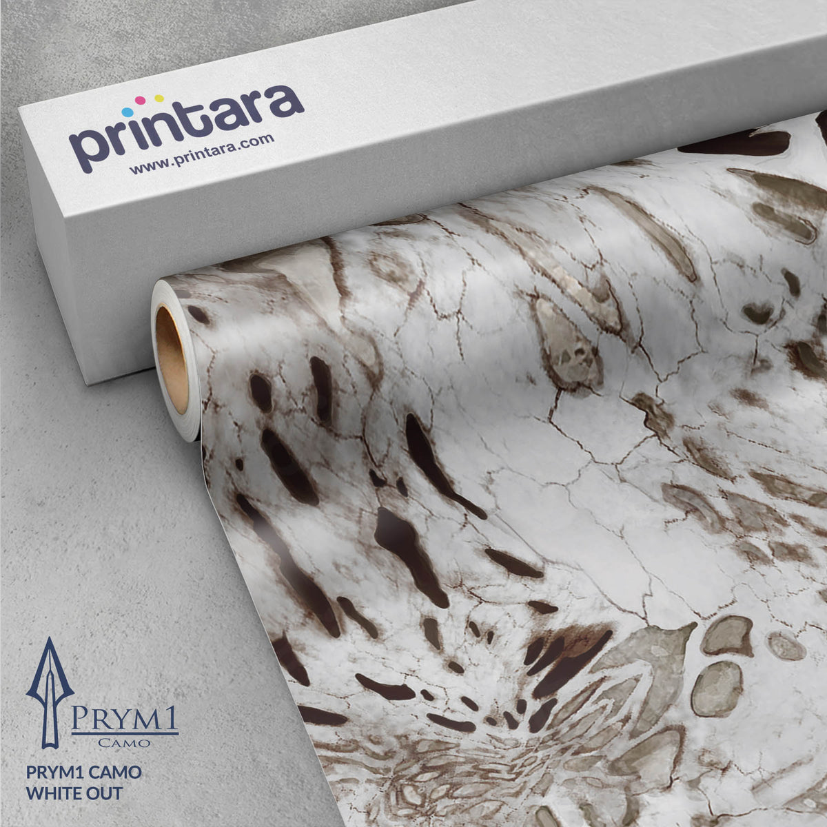 Prym1 Camo White Out Gun Skin Vinyl Wrap