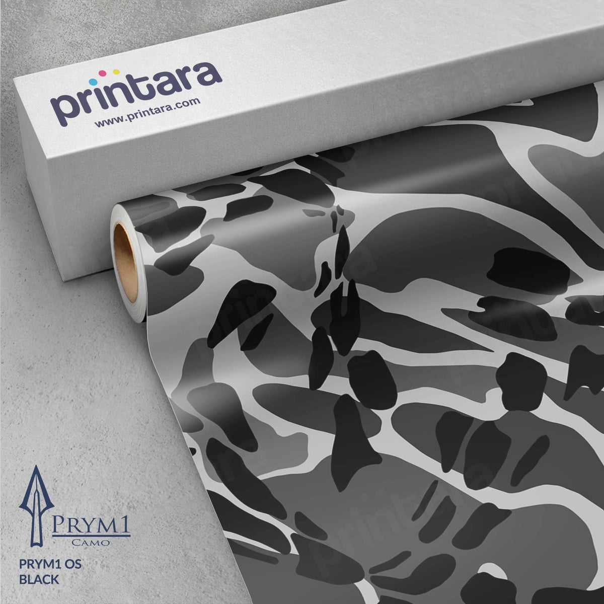 Prym1 OS Black Gun Skin Vinyl Wrap