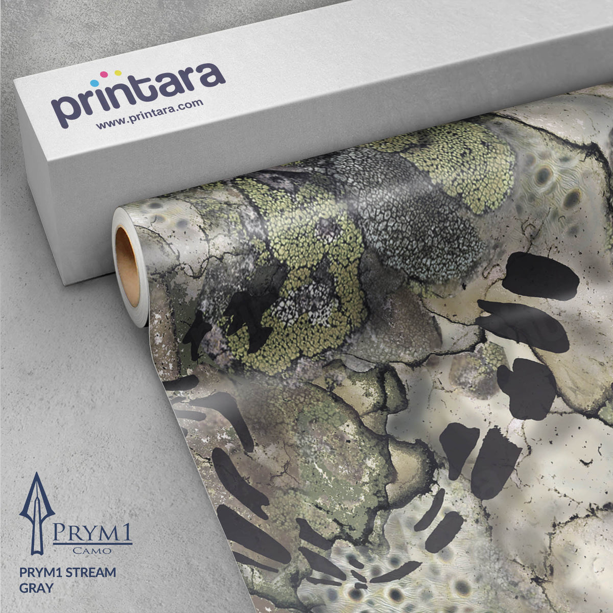 Prym1 Stream Gray Gun Skin Vinyl Wrap