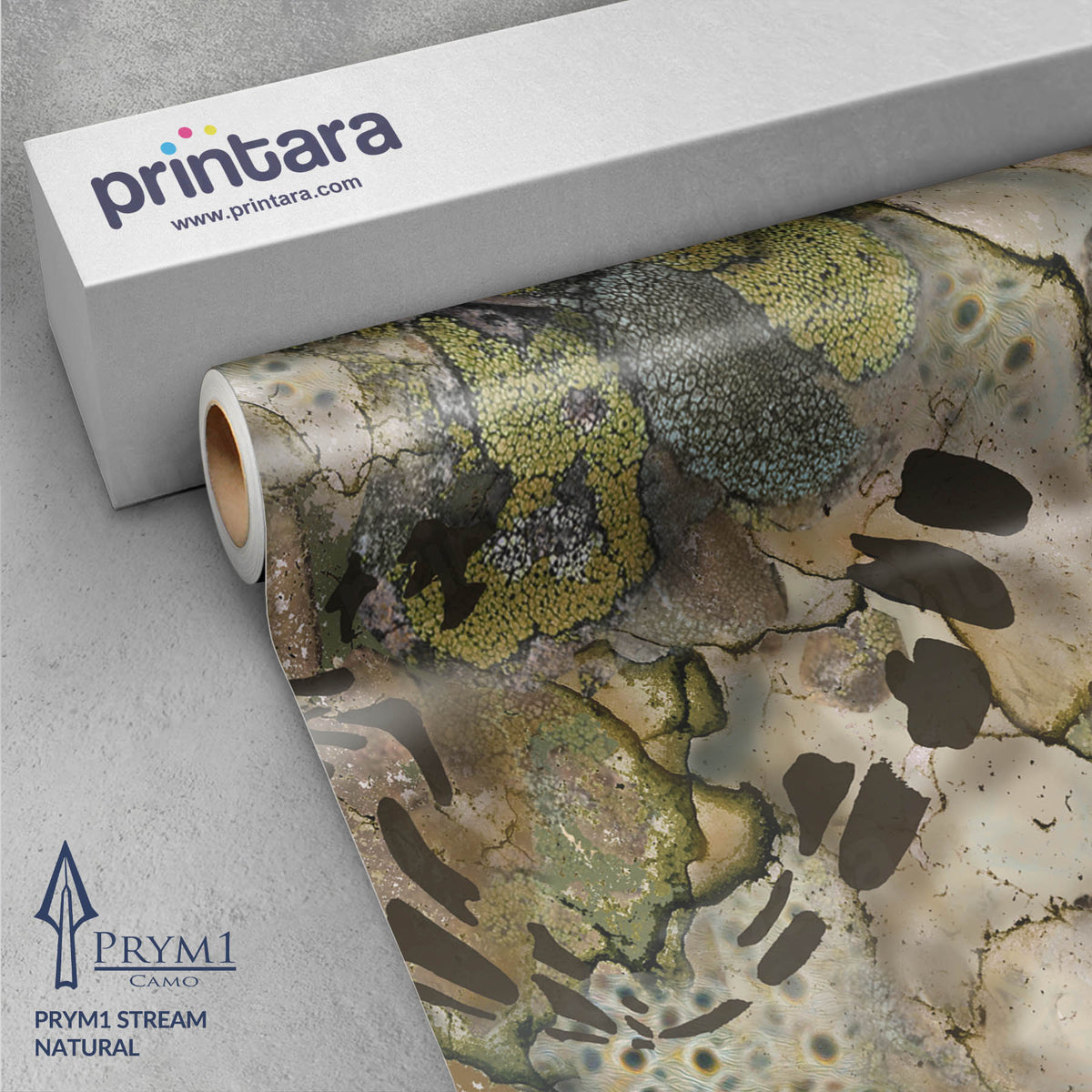 Prym1 Stream Natural Gun Skin Vinyl Wrap