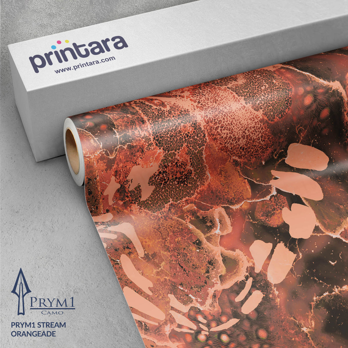 Prym1 Stream Orangeade Gun Skin Vinyl Wrap