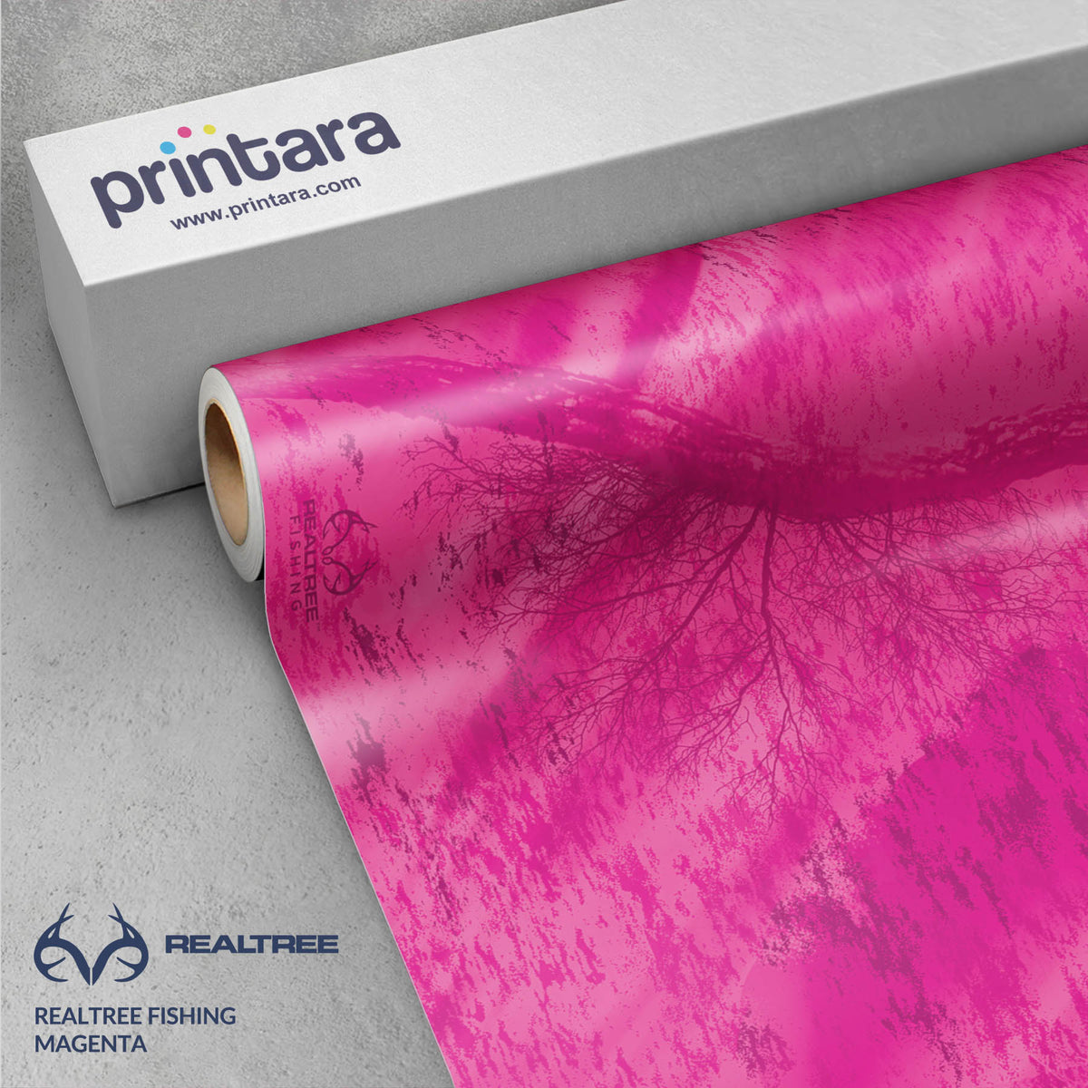 Realtree Fishing Magenta Gun Skin Vinyl Wrap