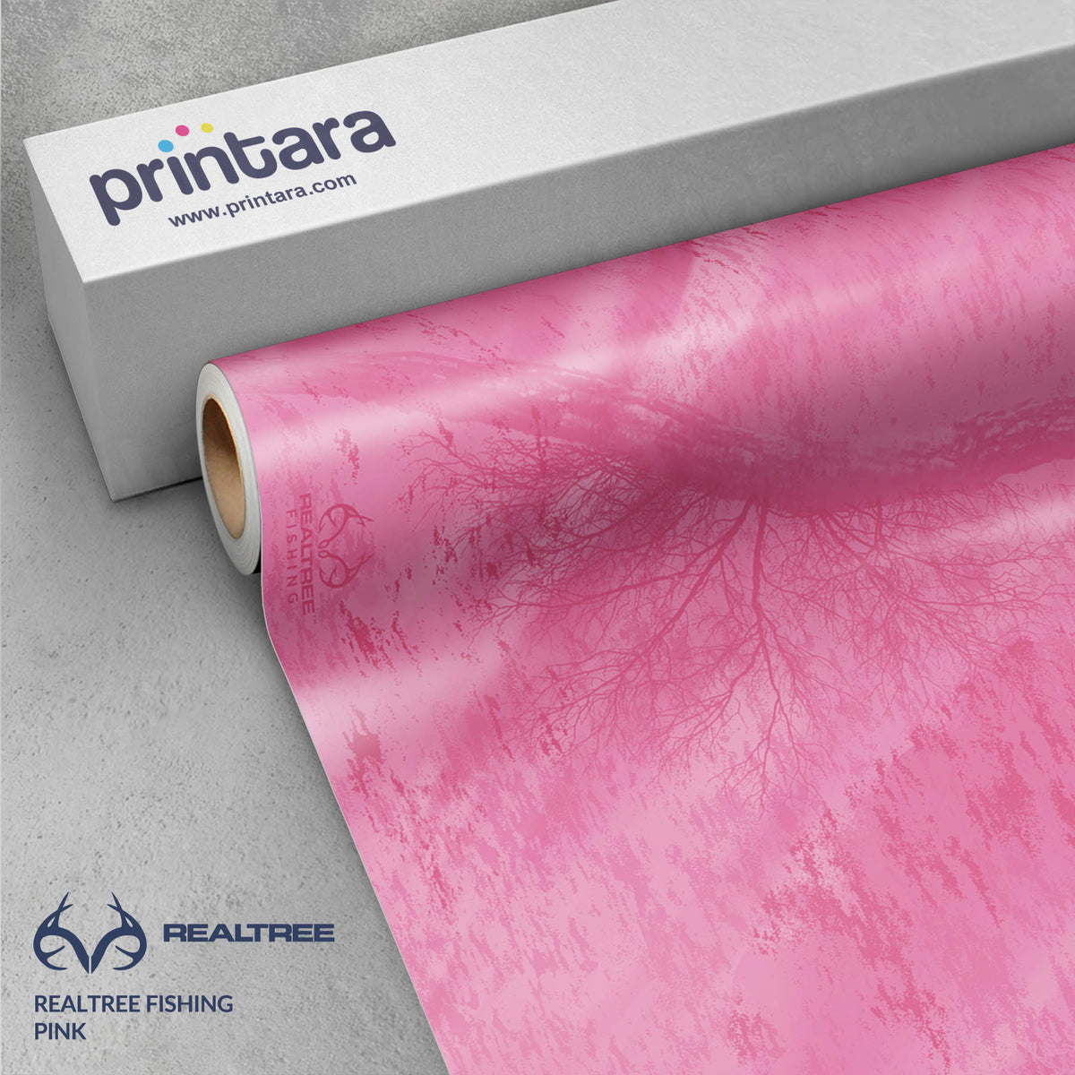 Realtree Fishing Pink Gun Skin Vinyl Wrap
