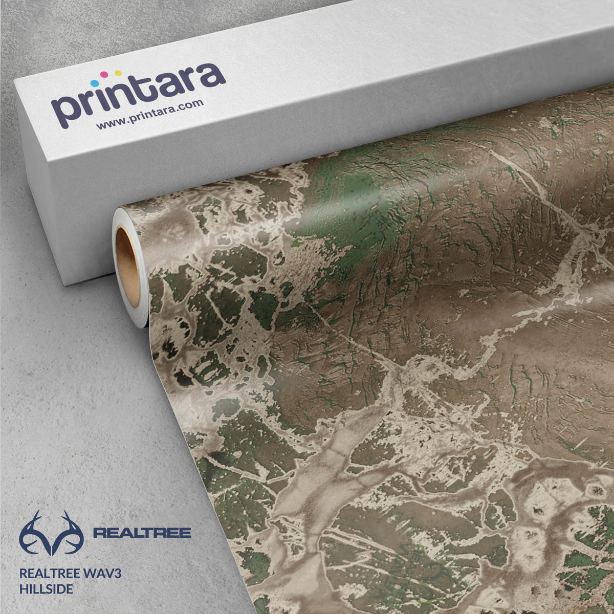 Realtree WAV3 Hillside Gun Skin Vinyl Wrap