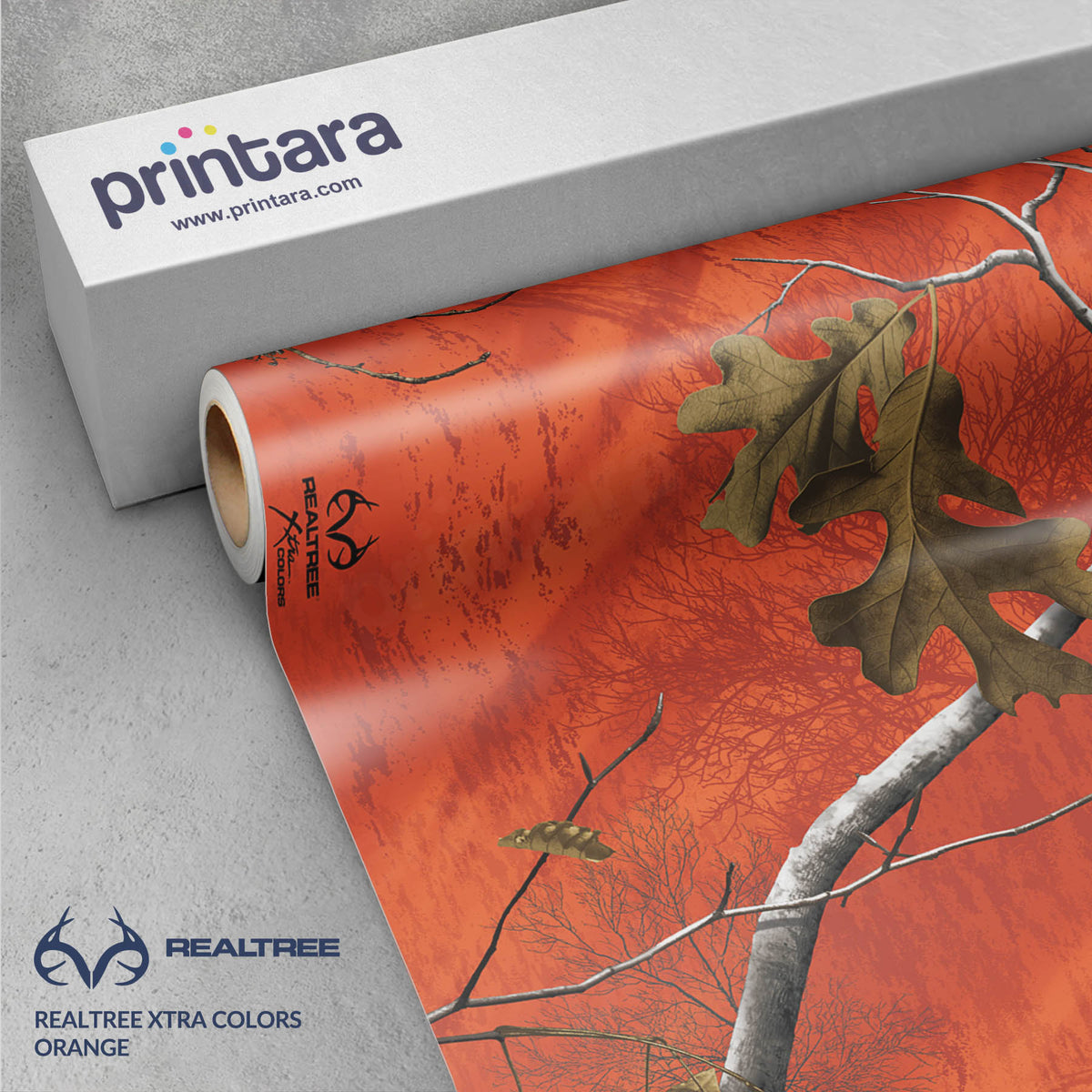 Realtree XTRA Colors Orange Gun Skin Vinyl Wrap