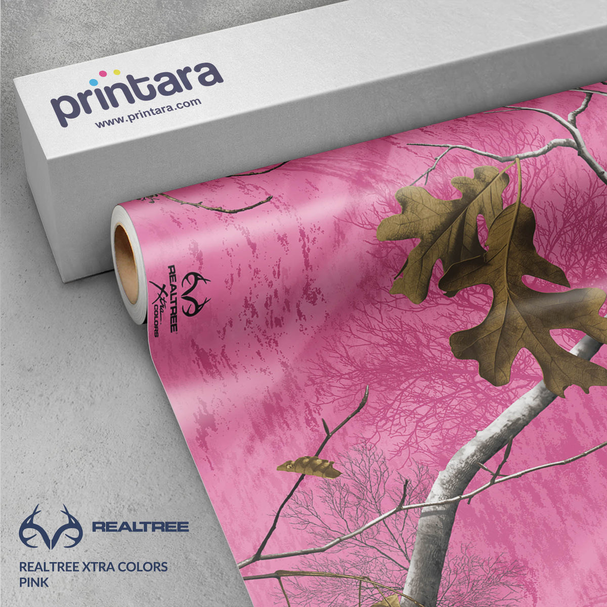Realtree XTRA Colors Pink Gun Skin Vinyl Wrap