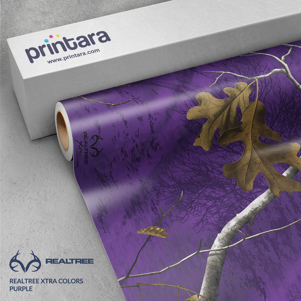 Realtree XTRA Colors Purple Gun Skin Vinyl Wrap