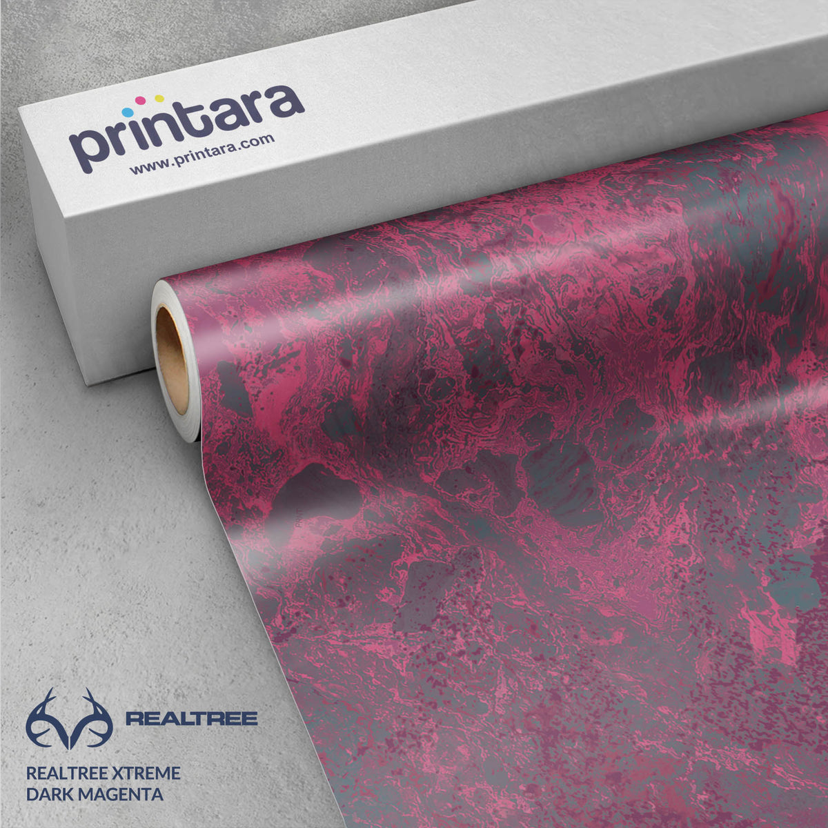 Realtree XTREME Dark Magenta Gun Skin Vinyl Wrap