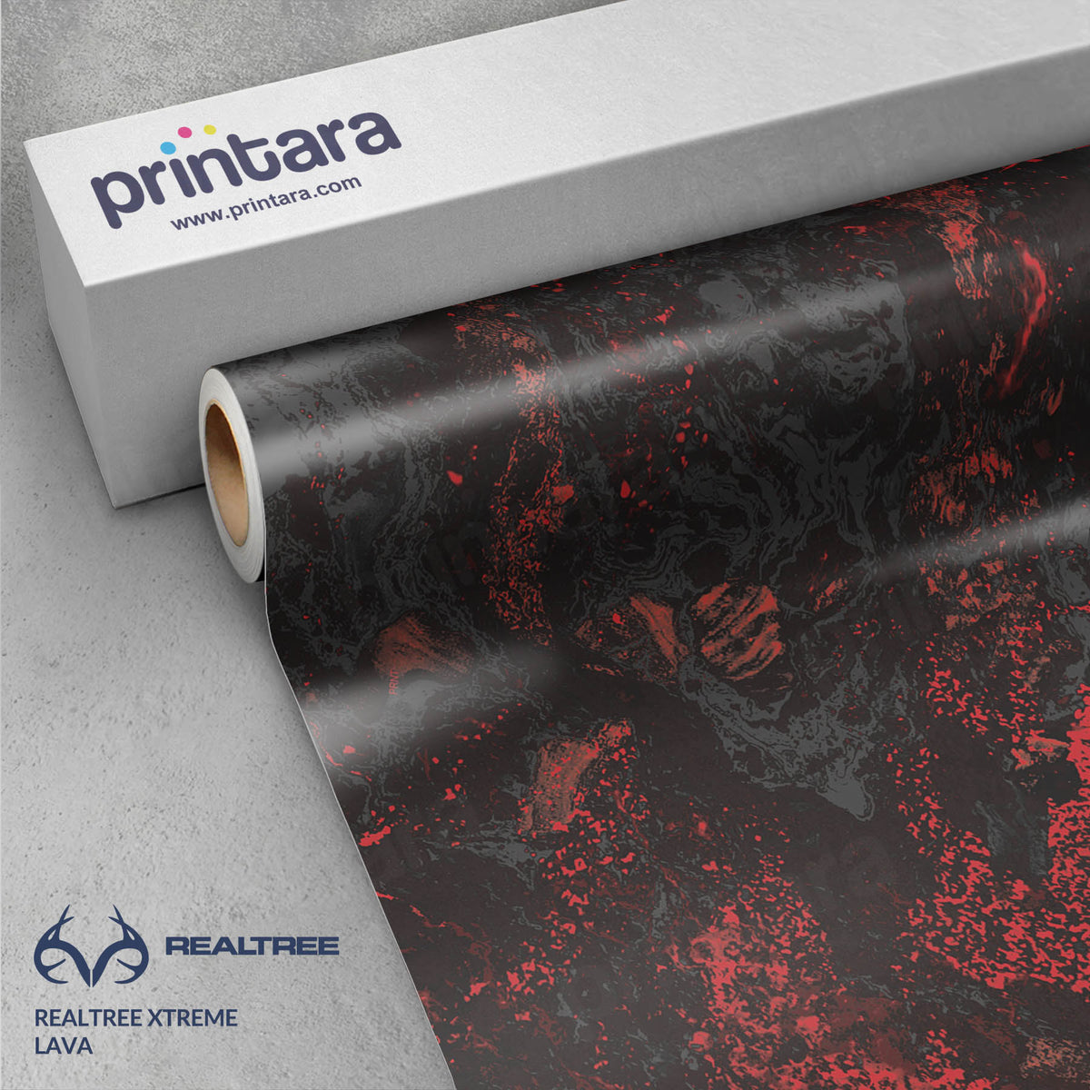 Realtree XTREME Lava Gun Skin Vinyl Wrap