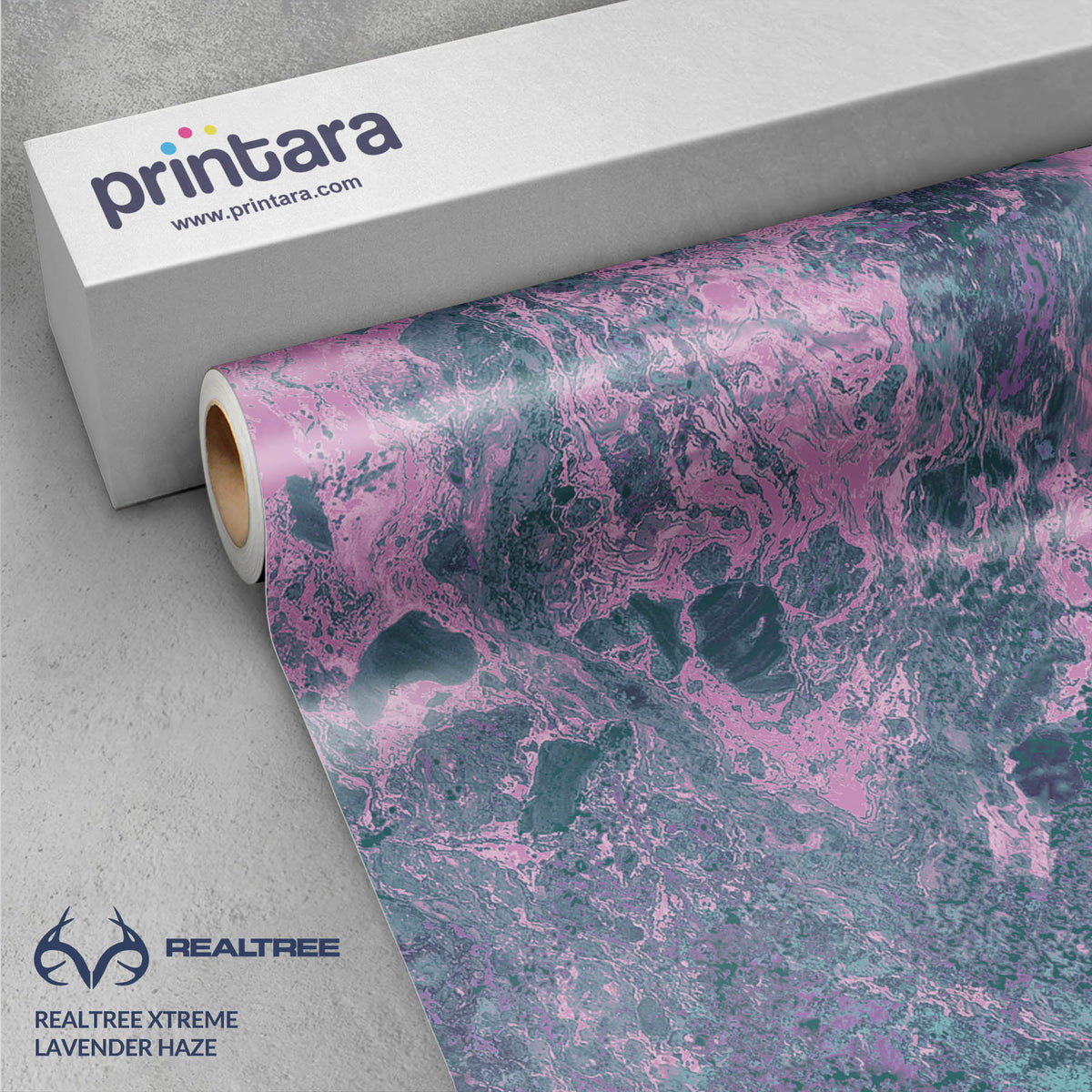 Realtree XTREME Lavender Haze Gun Skin Vinyl Wrap