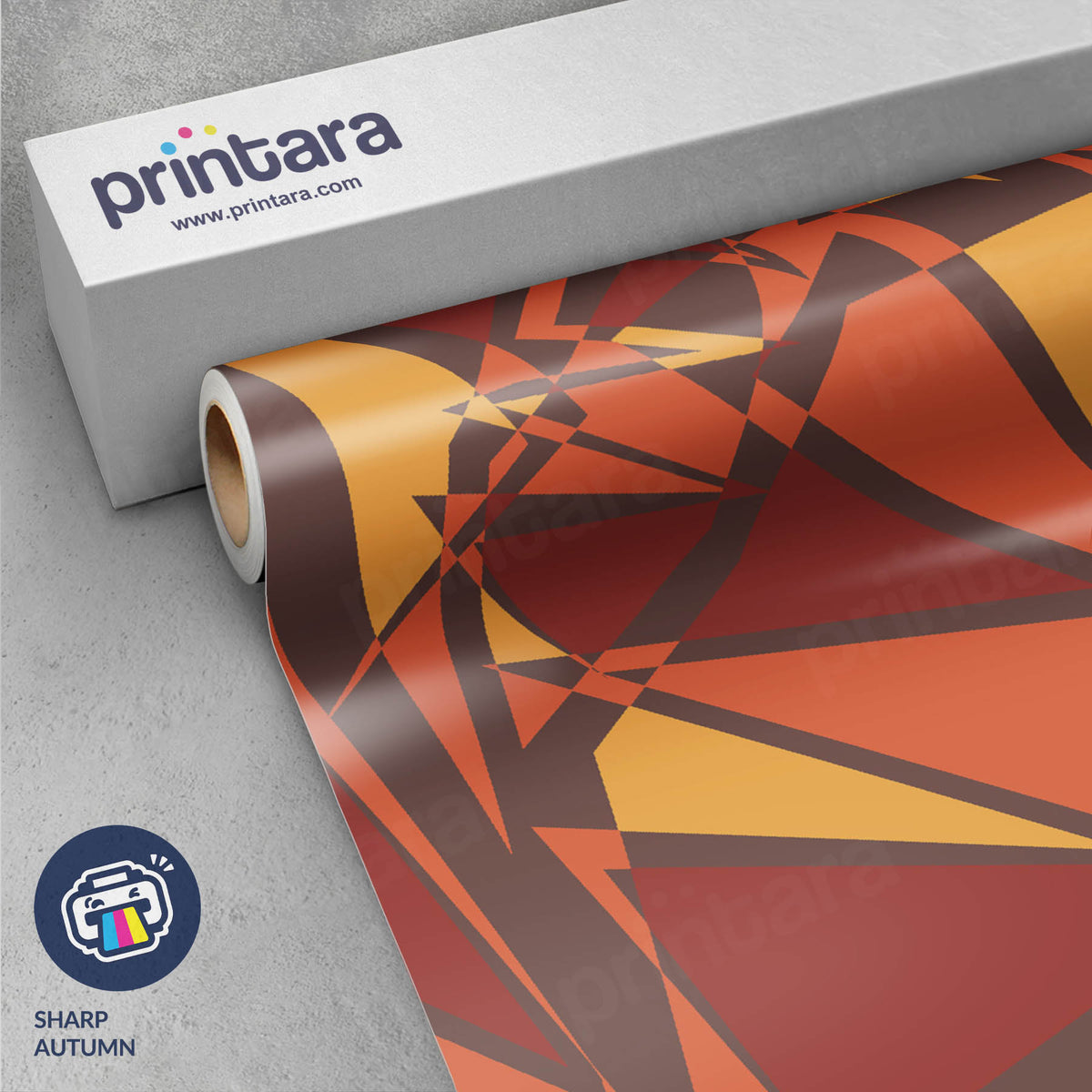 Sharp Autumn Gun Skin Vinyl Wrap
