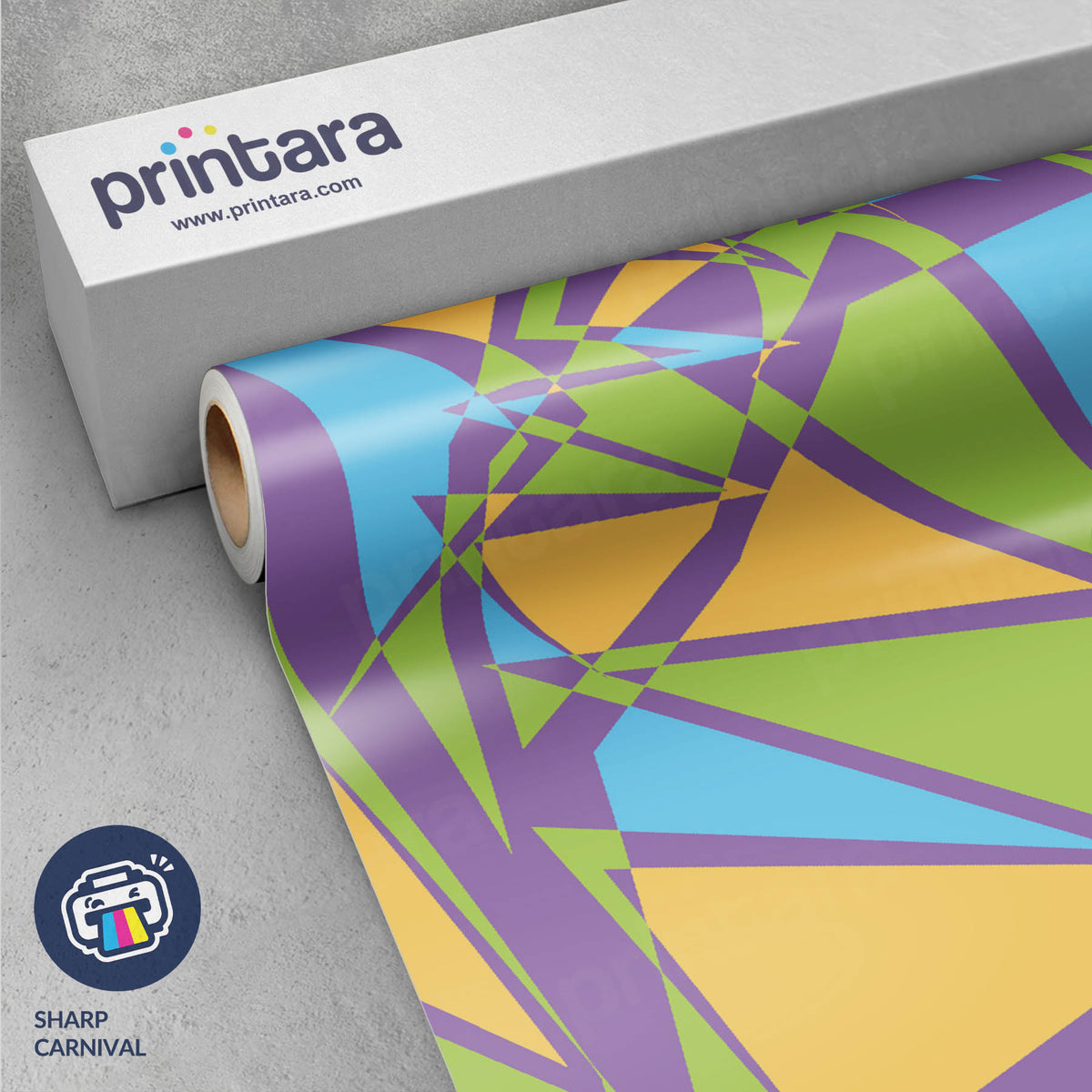 Sharp Carnival Gun Skin Vinyl Wrap