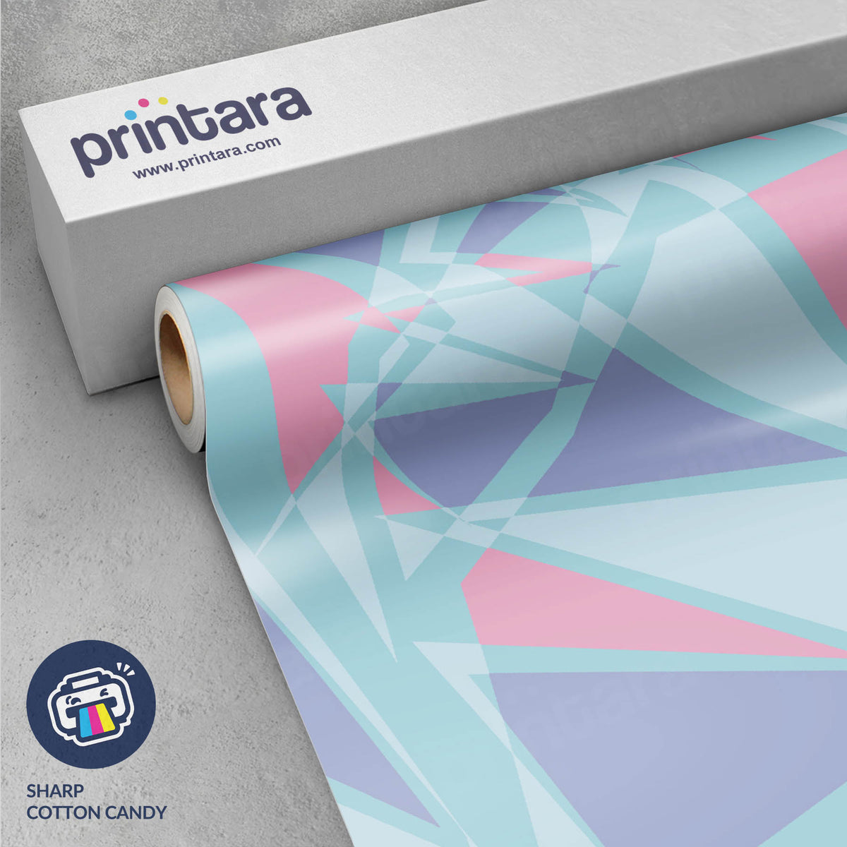 Sharp Cotton Candy Gun Skin Vinyl Wrap