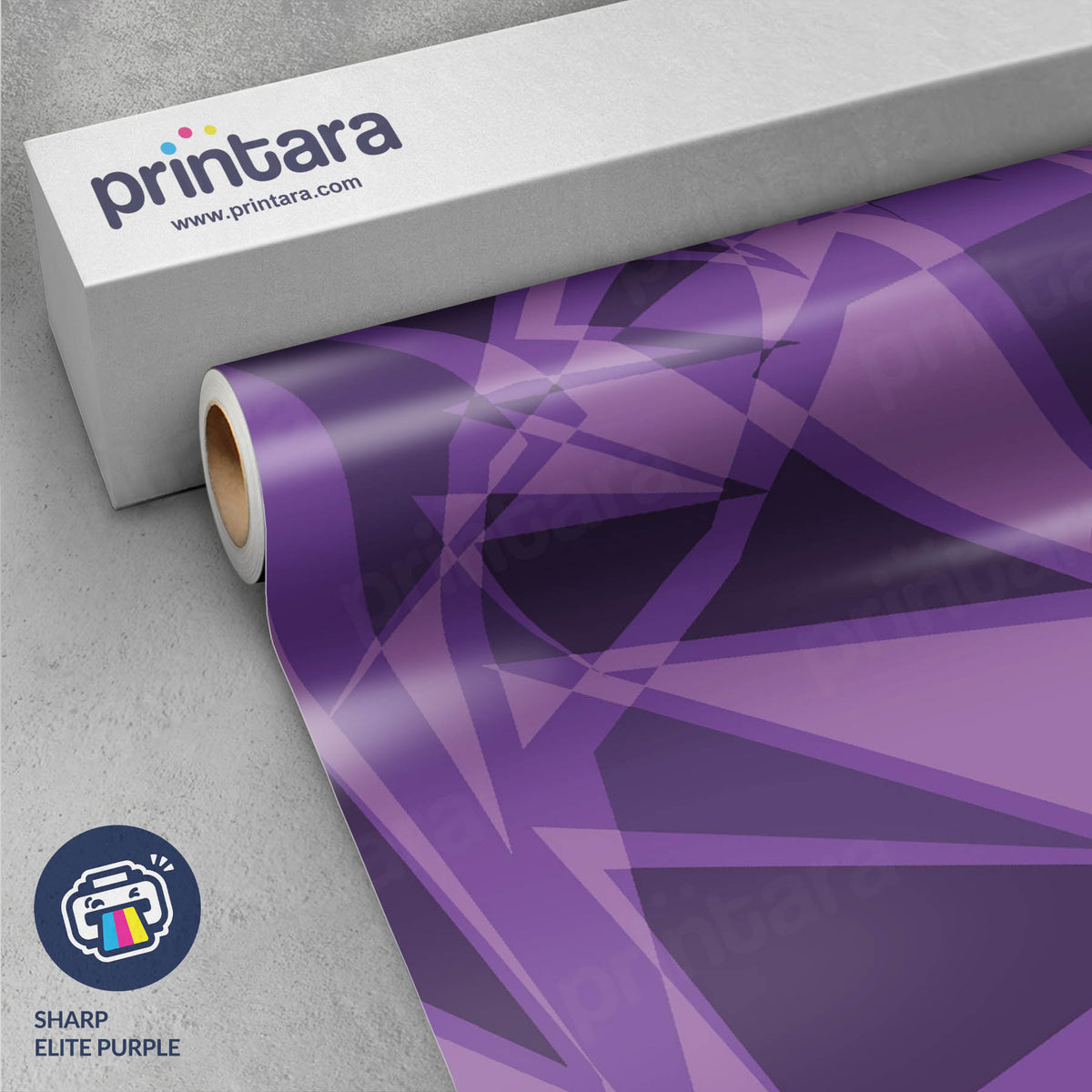 Sharp Elite Purple Gun Skin Vinyl Wrap
