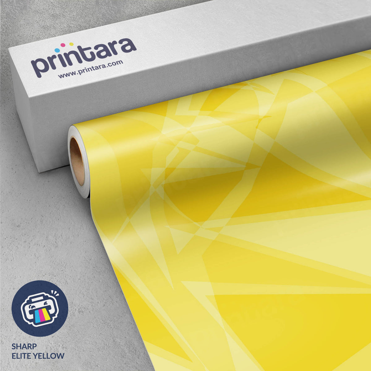 Sharp Elite Yellow Gun Skin Vinyl Wrap