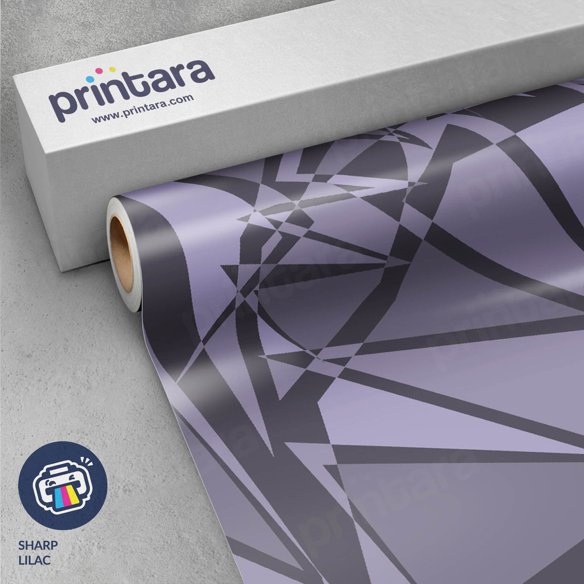 Sharp Lilac Gun Skin Vinyl Wrap