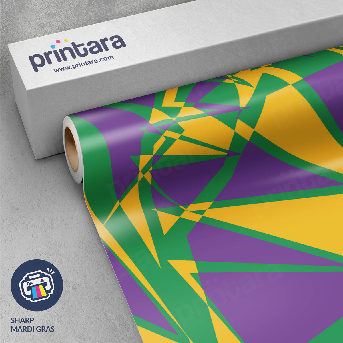 Sharp Mardi Gras Gun Skin Vinyl Wrap