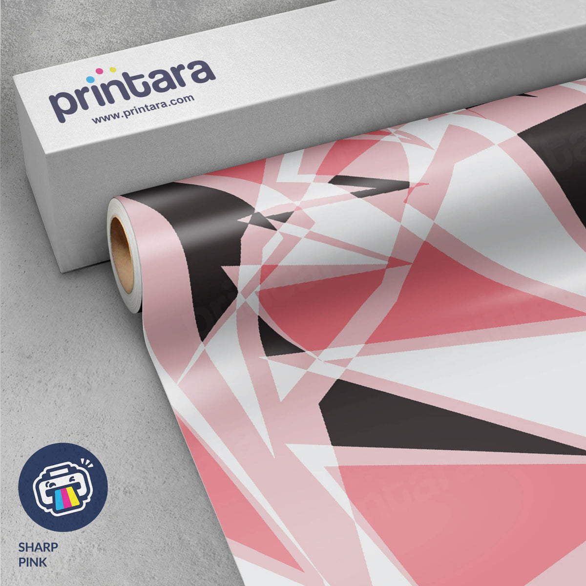 Sharp Pink Gun Skin Vinyl Wrap