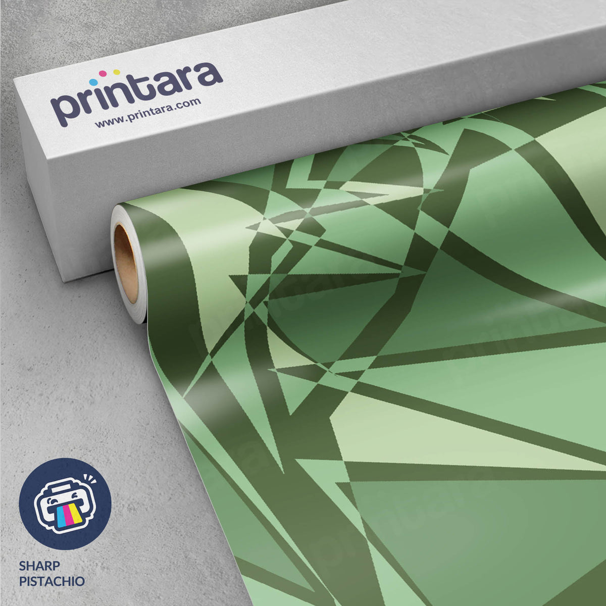 Sharp Pistachio Gun Skin Vinyl Wrap