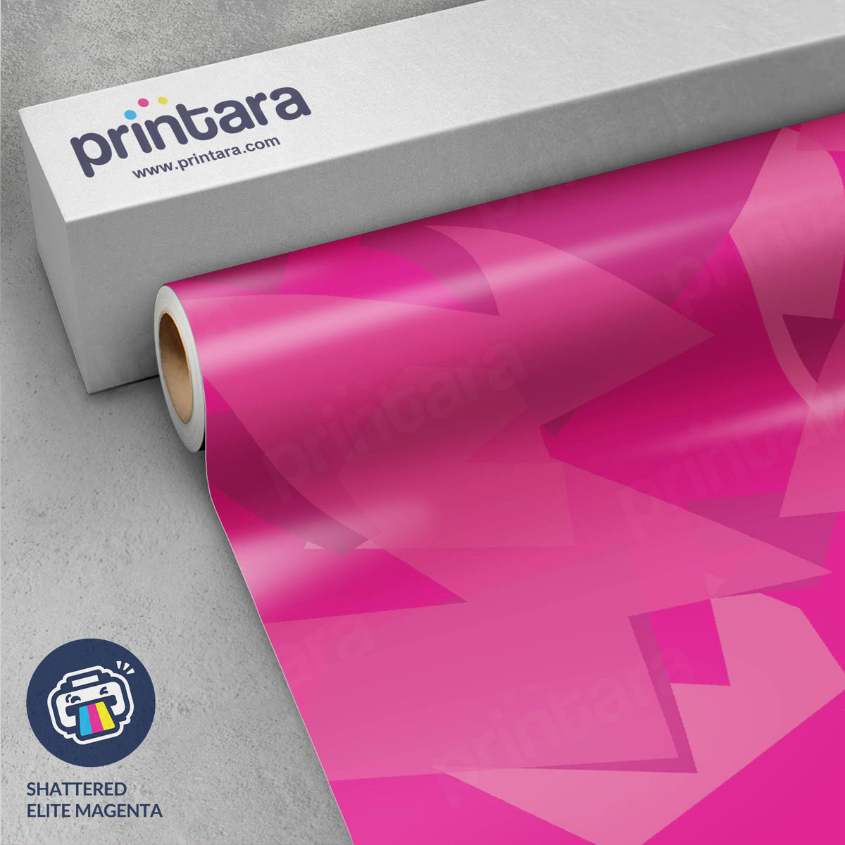 Shattered Elite Magenta Gun Skin Vinyl Wrap