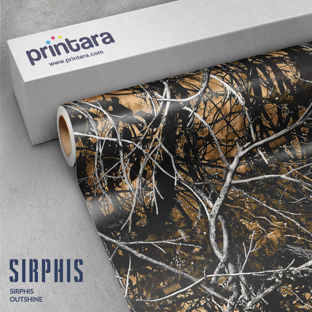 Sirphis Outshine Gun Skin Vinyl Wrap