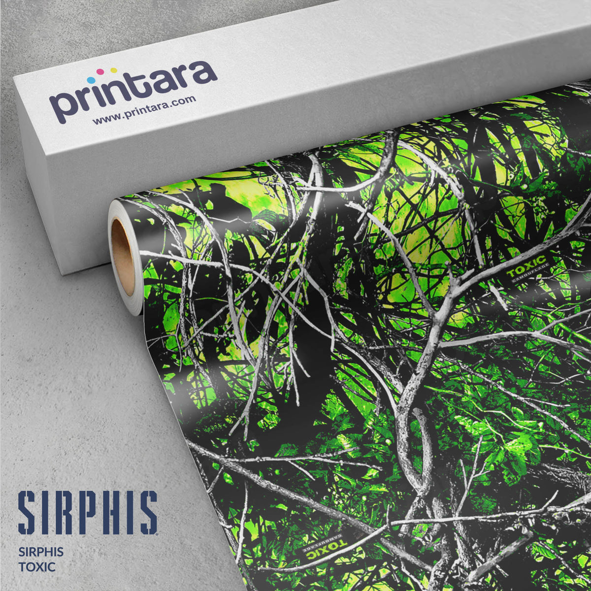 Sirphis Toxic Gun Skin Vinyl Wrap