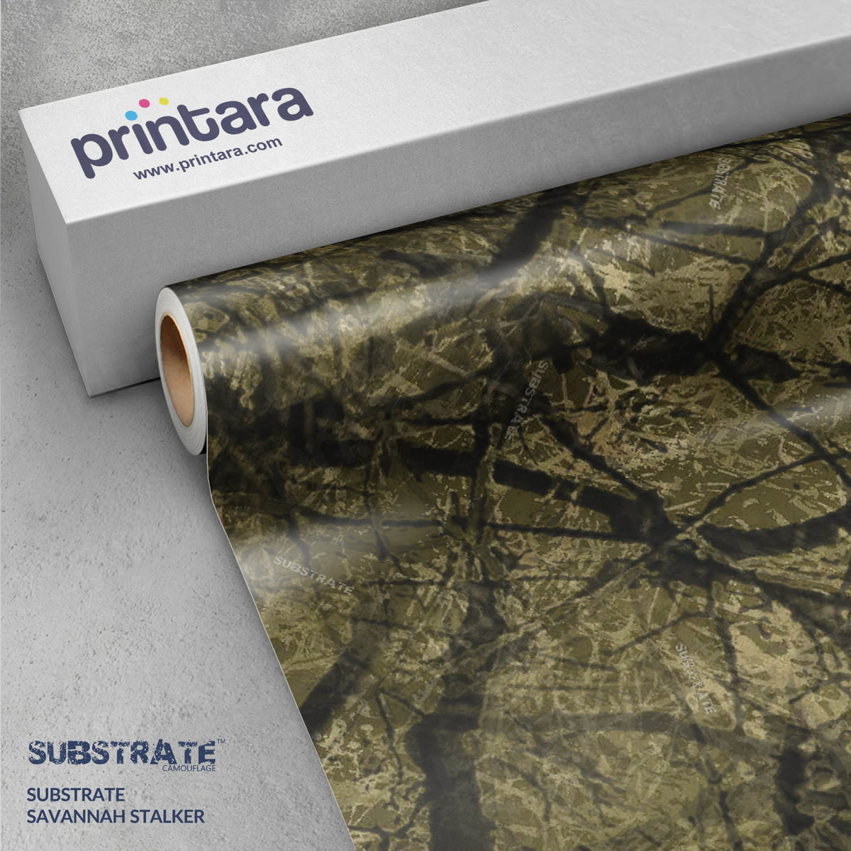 Substrate Savannah Stalker Gun Skin Vinyl Wrap