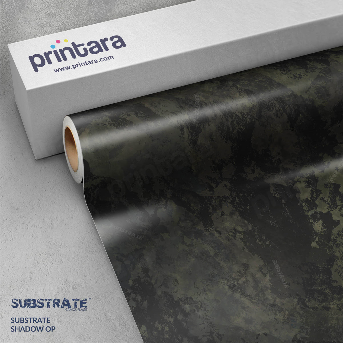 Substrate Shadow Op Gun Skin Vinyl Wrap