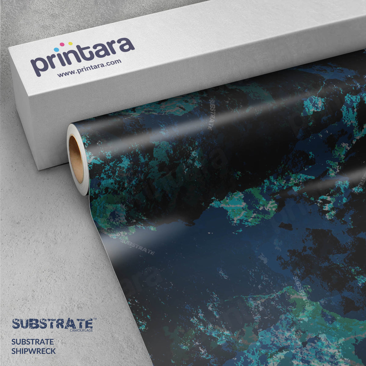 Substrate Shipwreck Gun Skin Vinyl Wrap