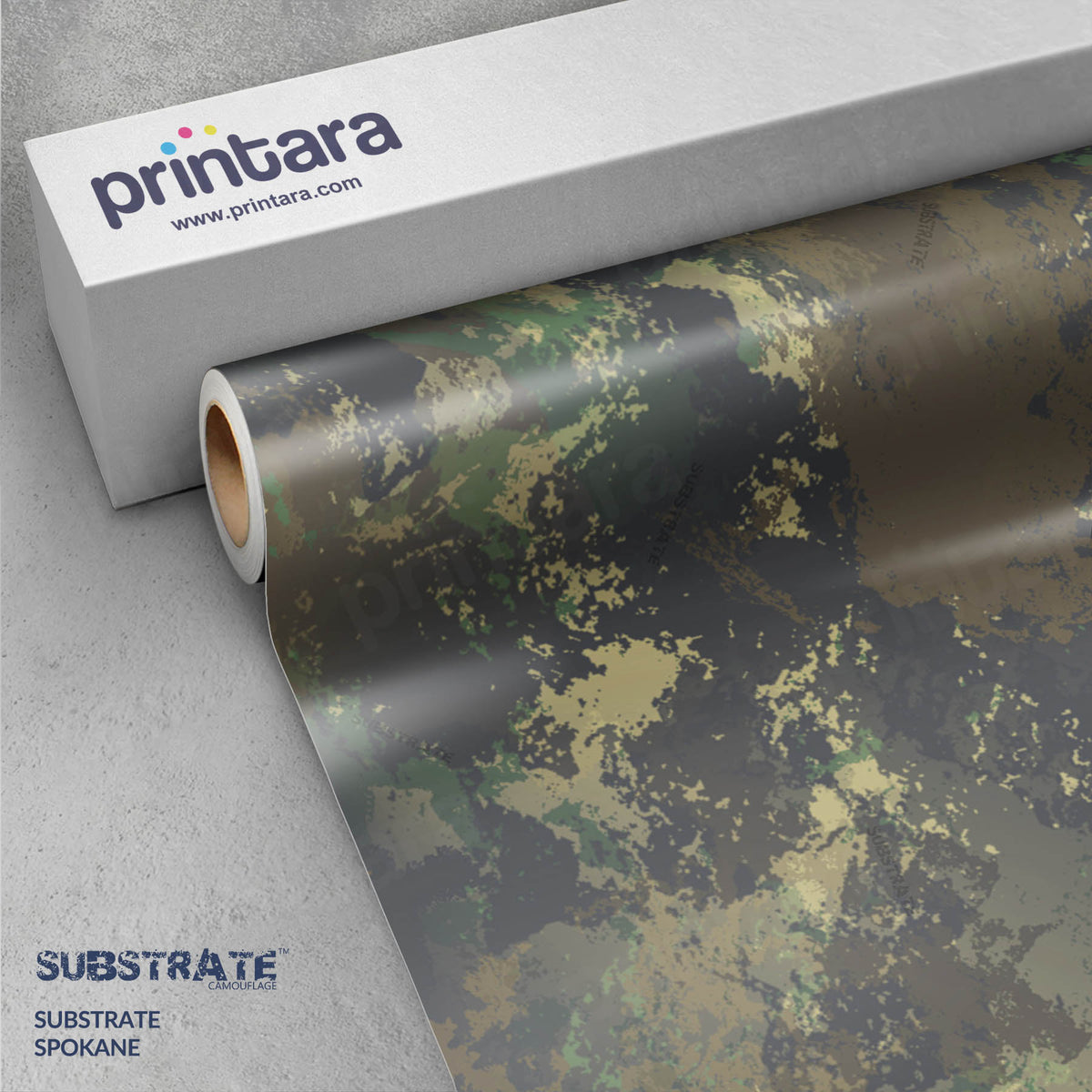 Substrate Spokane Gun Skin Vinyl Wrap
