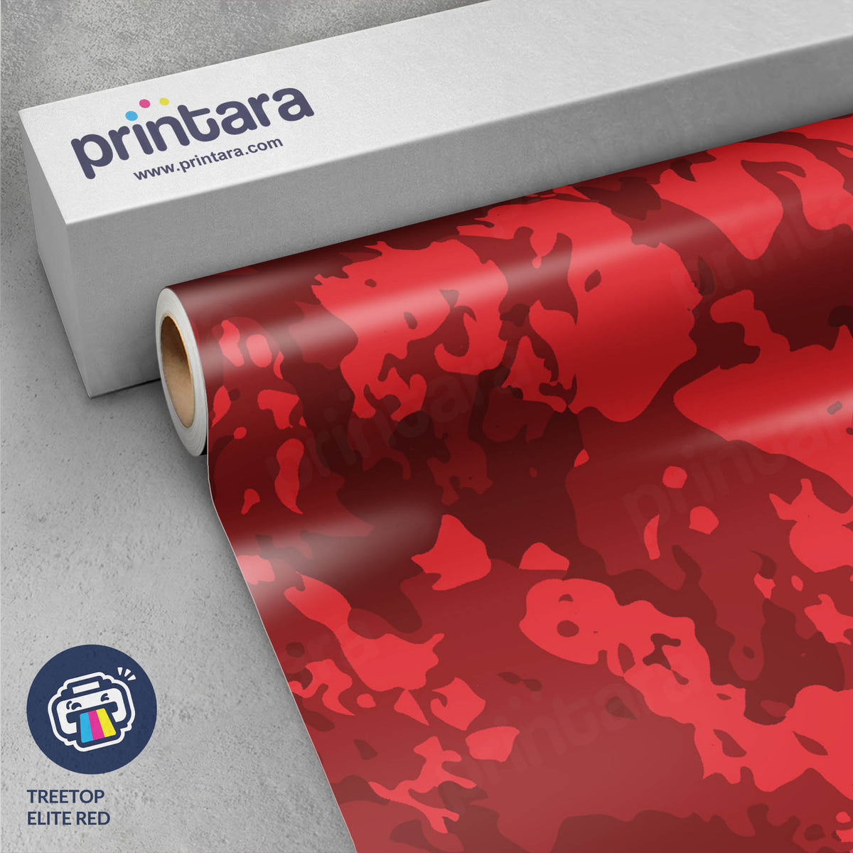 Treetop Elite Red Gun Skin Vinyl Wrap